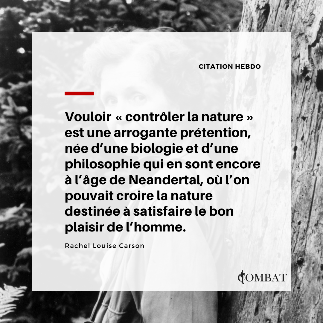 Citation de la semaine