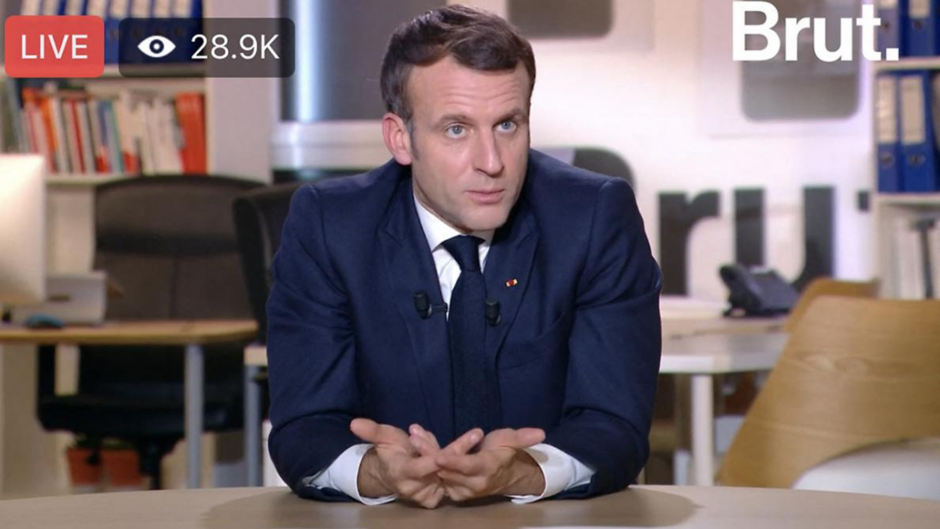 Entretien d’Emmanuel Macron, une Brut.alisation de la vérité