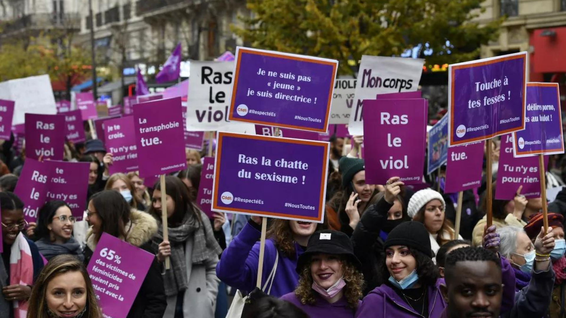 Manifestation contre les violences sexistes et sexuelles, la lutte doit continuer